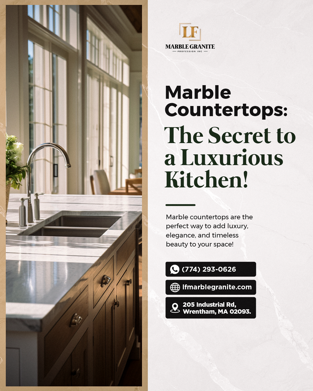 Marble Countertops: The Secret to a Luxurious Kitchen!