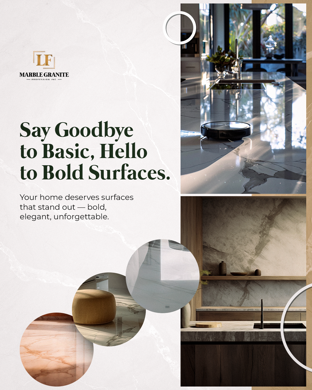 Say Goodbye to Basic, Hello to Bold Surfaces